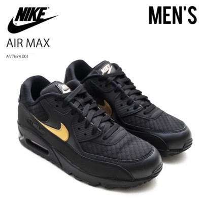 air max 90 essential black gold